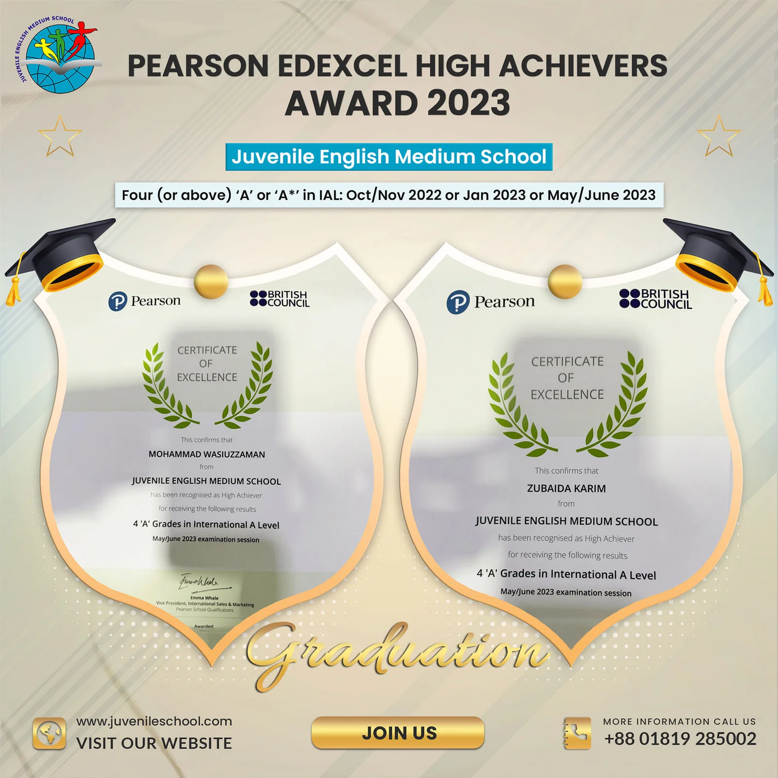Pearson Edexcel High Achievers Award