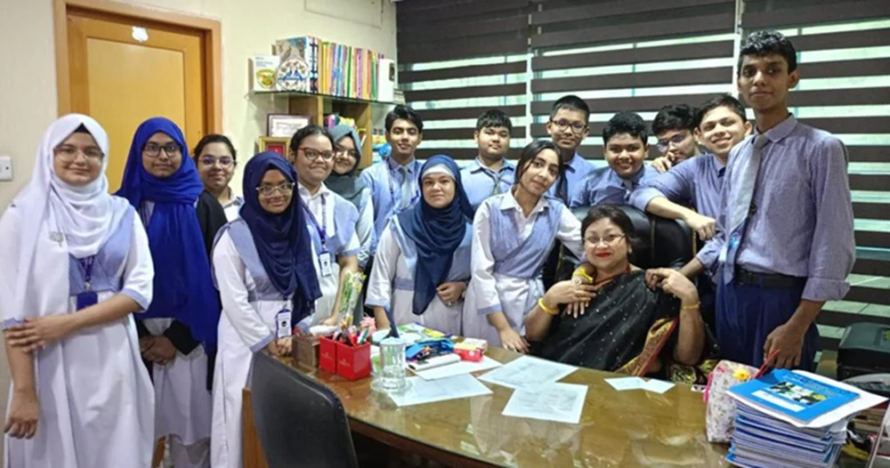 Junior School students